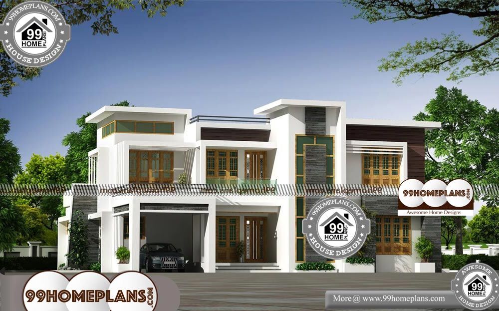 2 Story Narrow Lot House Plans - 2 Story 2931 sqft-Home