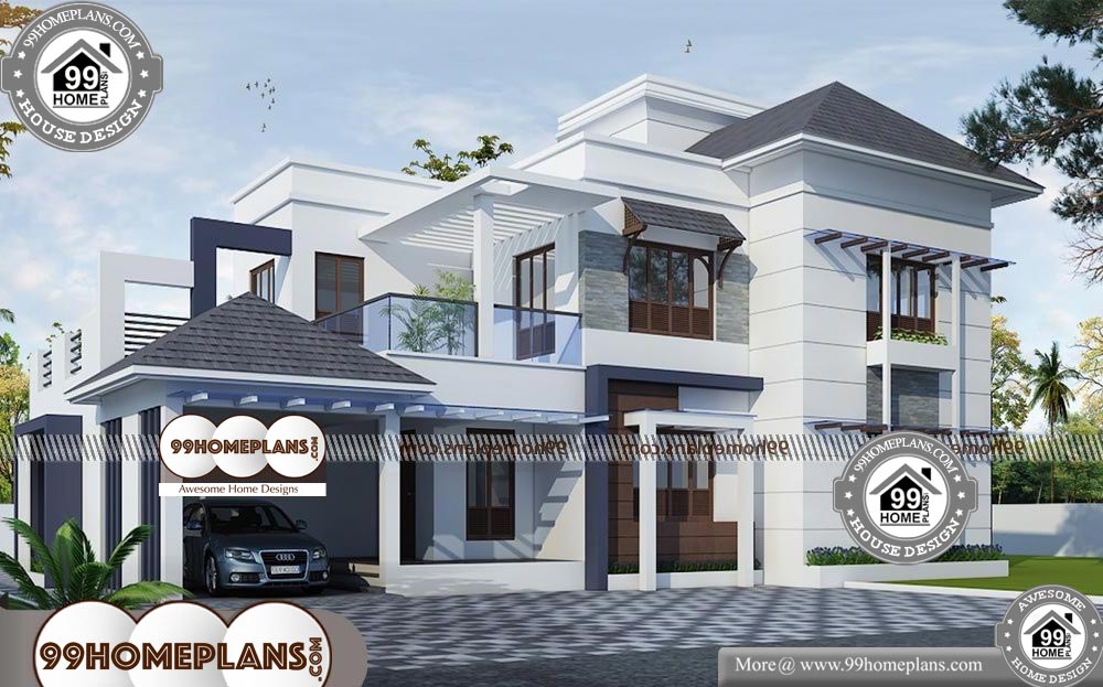 2 Story Townhouse Plans - 2 Story 3032 sqft-HOME