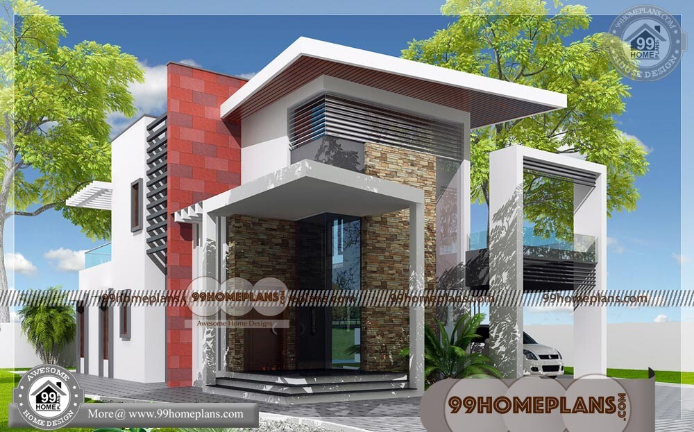2 Storey Cottage Plans & 100+ Modern Contemporary Homes Designs