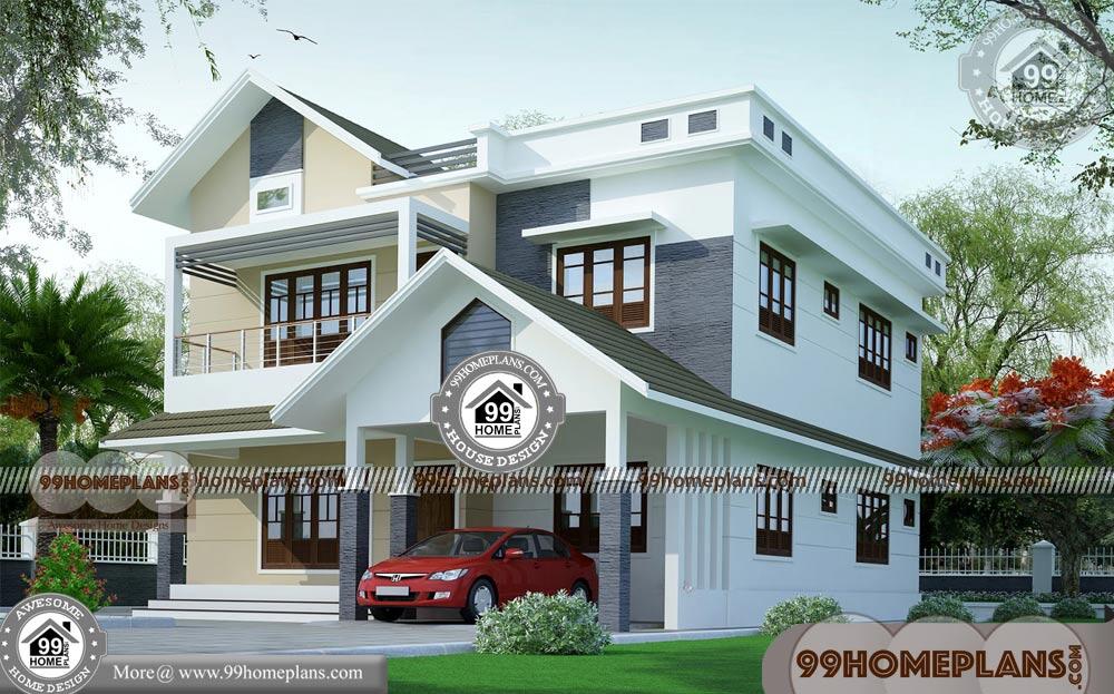 2 Storey Modern House Plans 50+ Kerala Traditional Home Collections