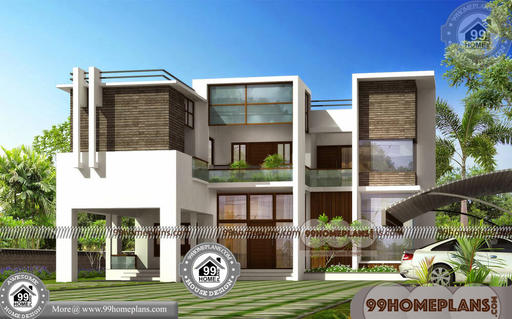 2 Storey Small House Plans 90+ Beautiful Home Plans & Exterior Designs