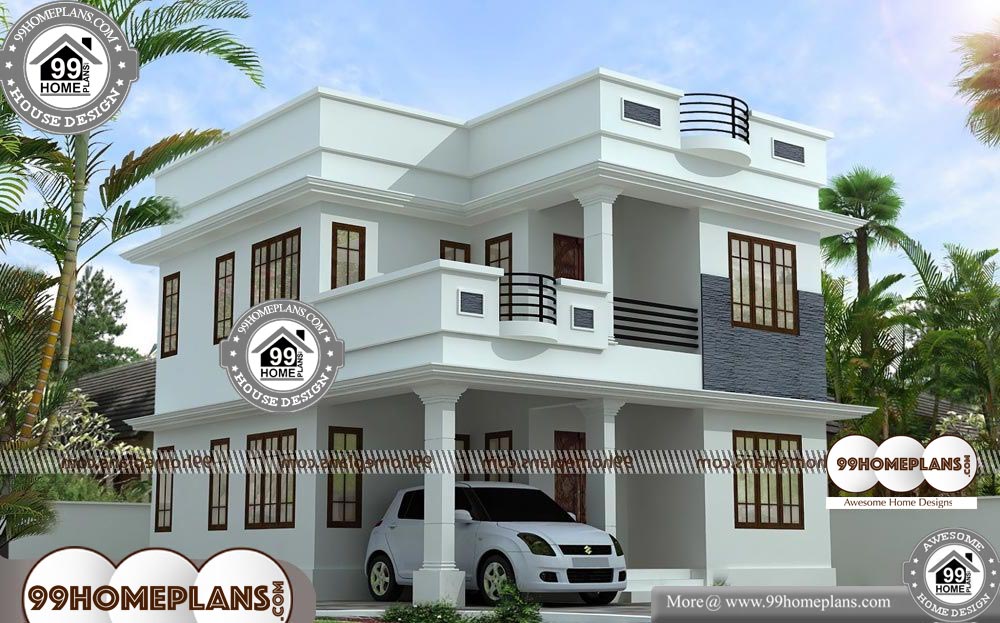 35 X 60 House Plans - 2 Story 1199 sqft-Home