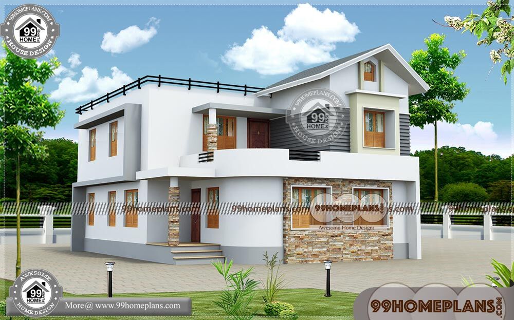 3D Home Design with Double Story Homes & 30+ Modern House Plans
