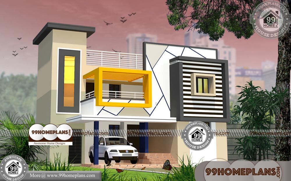 4 Bedroom Narrow Lot House Plans 70+ Double Storey Designs Online