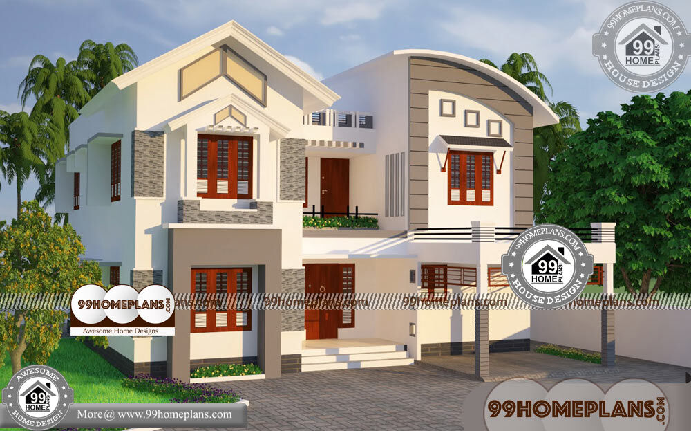 50 X 100 House Plans & 50+ Beautiful Two Storey House Designs Online