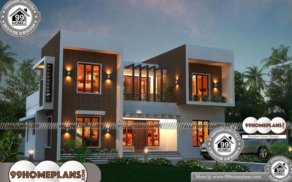 Amazing Modern House Designs - 2 Story 2350 sqft-Home 