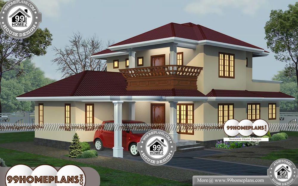 Architecture Design House Plans in India - 2 Story 1658 sqft-HOME
