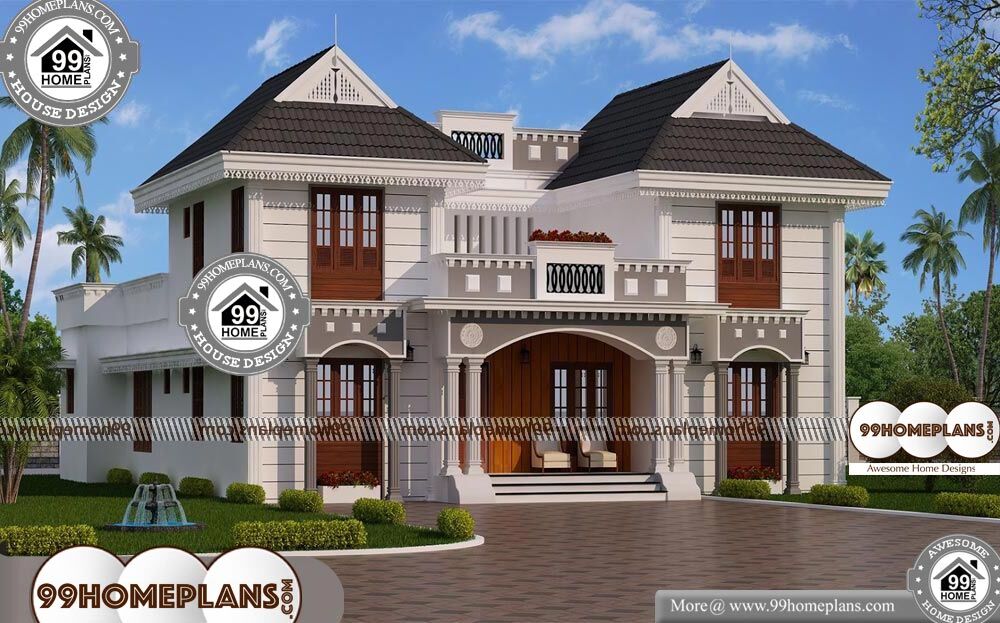 Architecture House Design - 2 Story 3700 sqft-Home