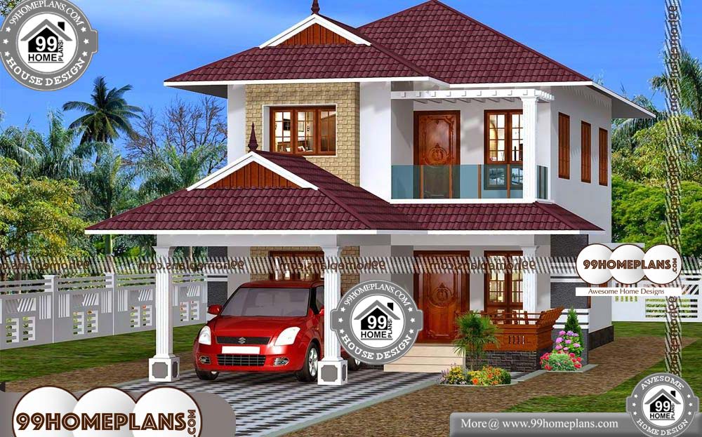 Bangalore Home Design - 2 Story 1824 sqft-HOME