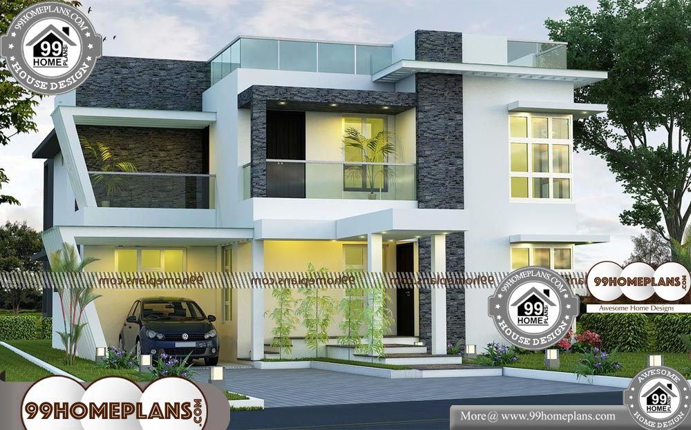 Beautiful Double Story House Plans - 2 Story 2935 sqft-HOME