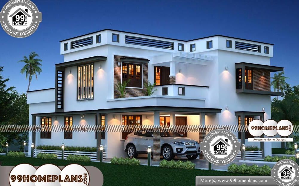 Beautiful Houses in Kerala Below 20 Lakhs - 2 Story 1600 sqft- Home