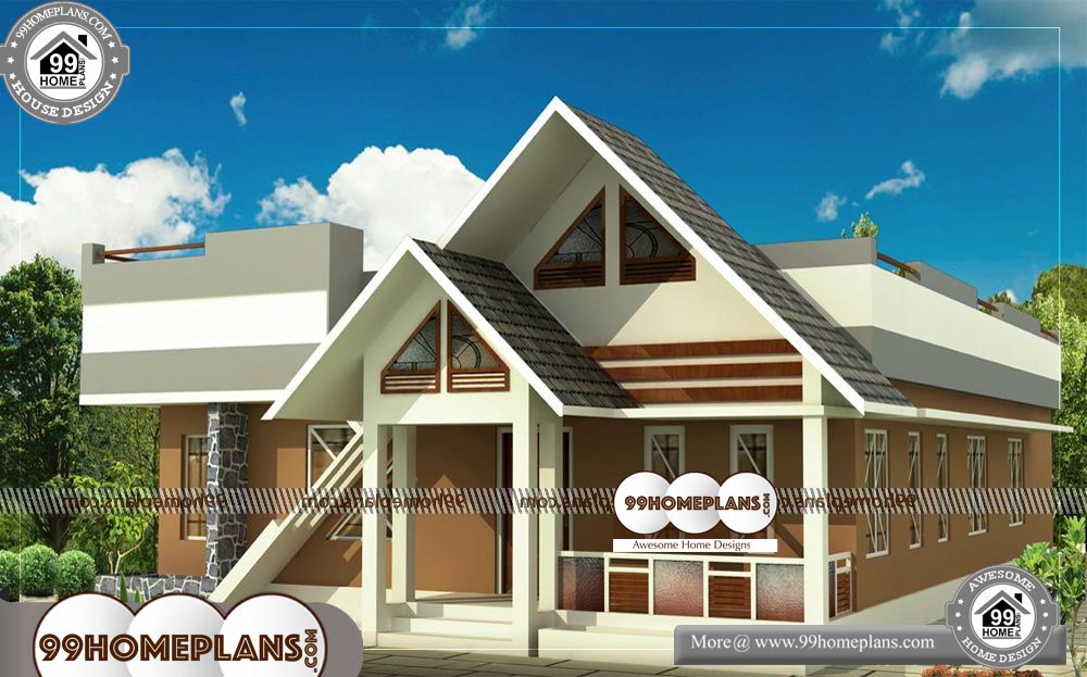 Beautiful Single Story House Plans - One Story 1100 sqft-HOME