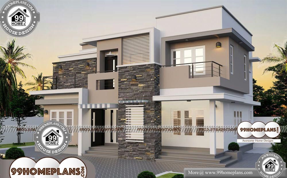 Best Contemporary House Design - 2 Story 1264 sqft-Home