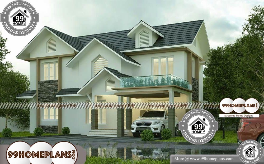 Best Double Storey House Plans - 2 Story 2930 sqft-HOME
