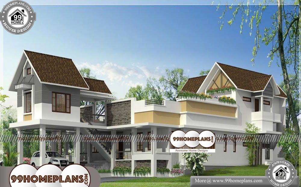 Best Home Designs in Kerala - 2 Story 4650 sqft-HOME