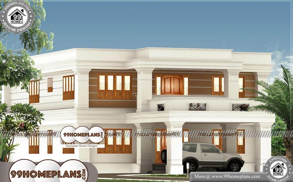Best House Architecture Designs in India - 2 Story 2800 sqft-HOME