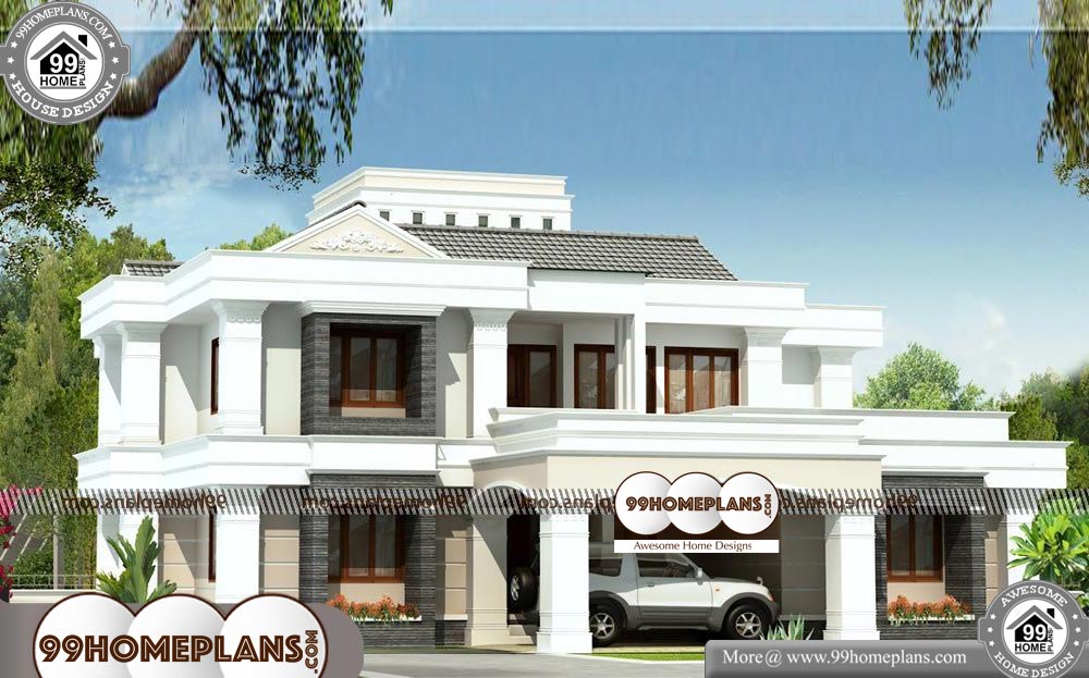 Best House Designs Kerala - 2 Story 2883 sqft-HOME