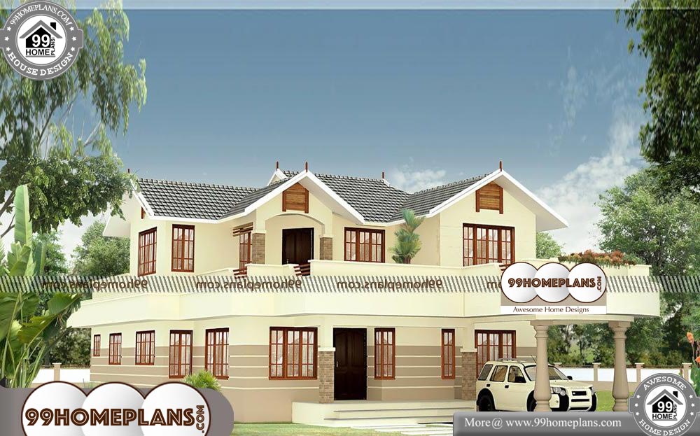 Best House Designs in Kerala - 2 Story 2796 sqft-HOME