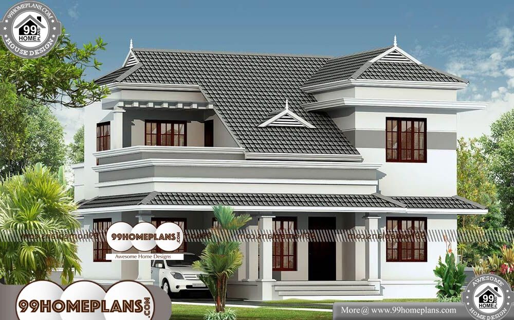 Best Indian Duplex House Designs - 2 Story 2250 sqft-HOME