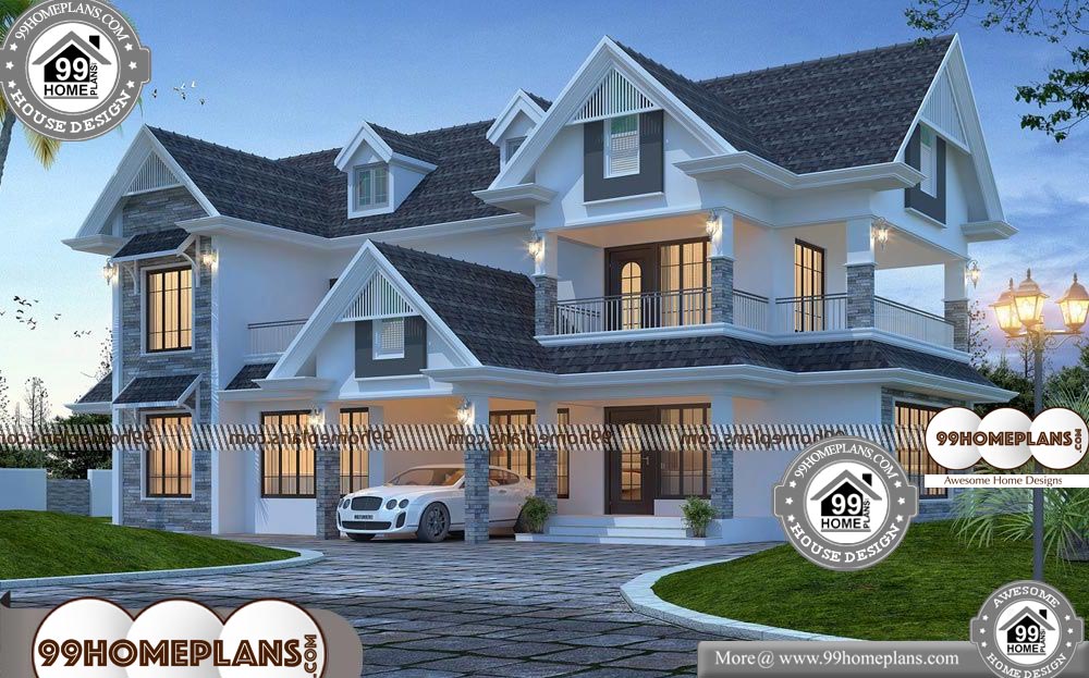 Best Indian Home Design - 2 Story 2600 sqft-HOME
