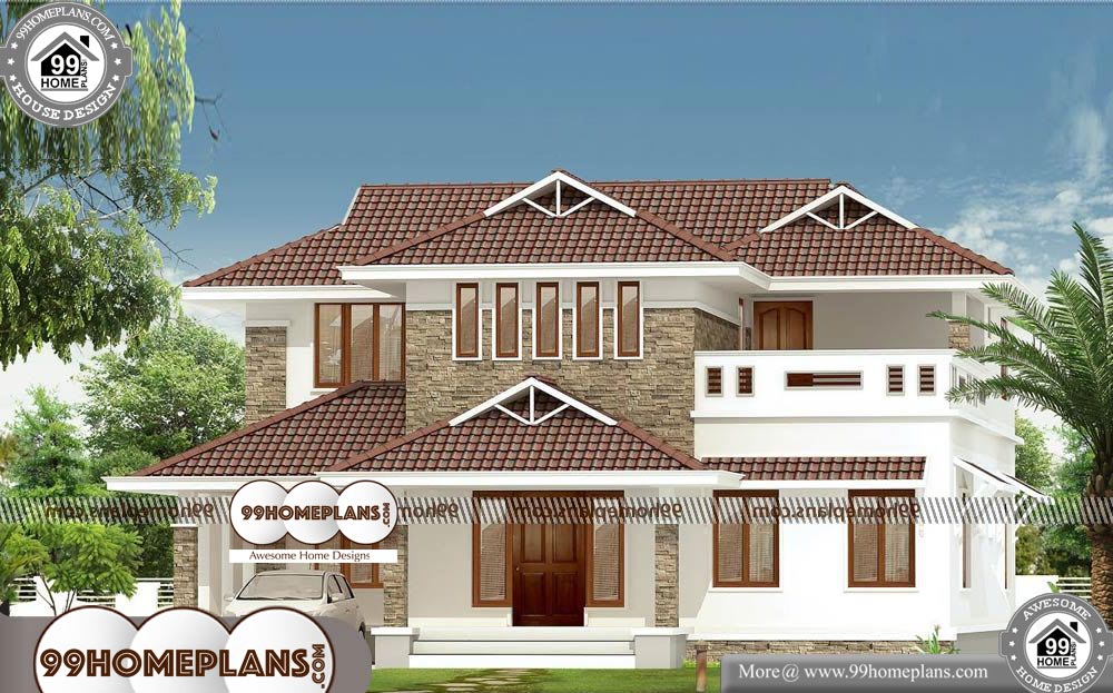 Best Kerala Home Designs - 2 Story 2766 sqft-HOME