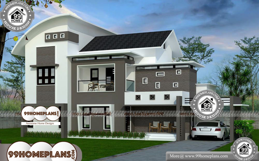 Best Modern Villa Designs - 2 Story 2262 sqft-HOME