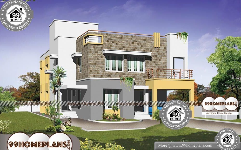 Best Small Modern House Designs - 2 Story 4500 sqft-Home