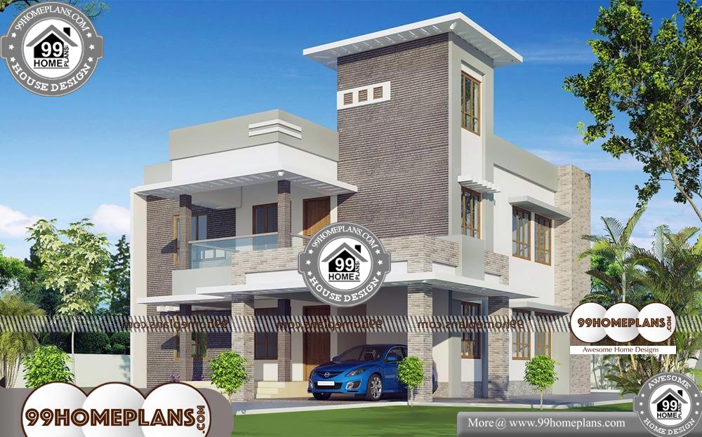 Contemporary Home Designs and Floor Plans - 2 Story 2571 sqft-HOME