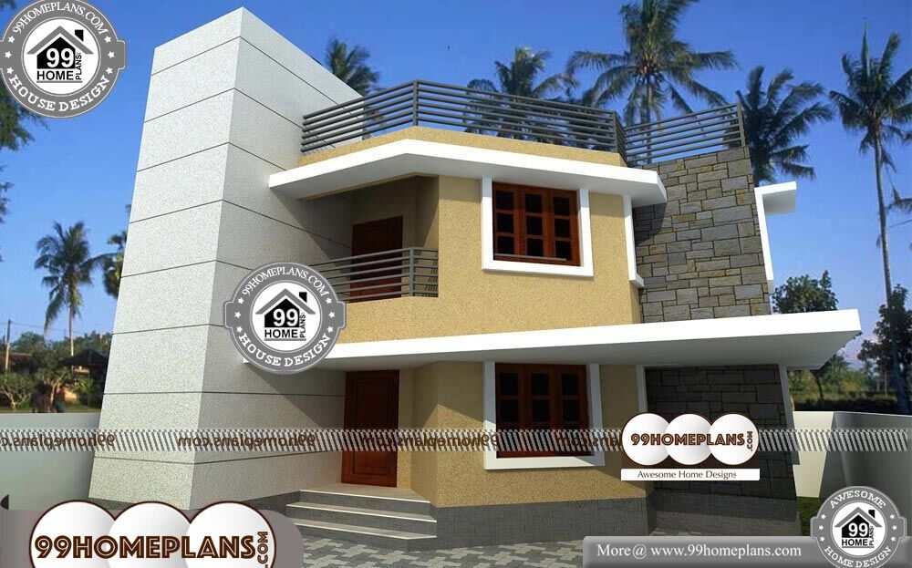 Contemporary Modern House Design - 2 Story 1500 sqft-Home