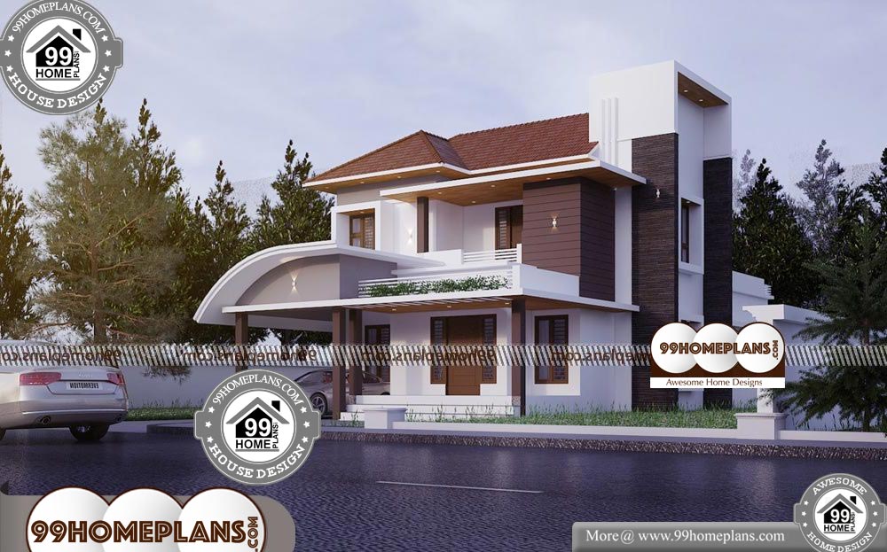 Contemporary Residence Design - 2 Story 2183 sqft-HOME