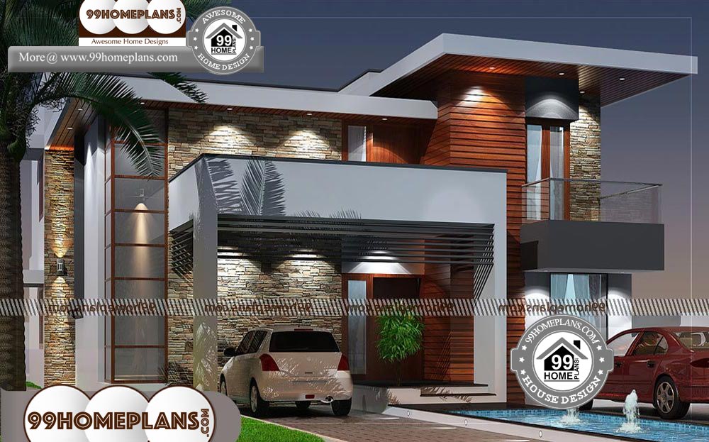 Contemporary Two Story House Plans - 2 Story 2831 sqft-HOME