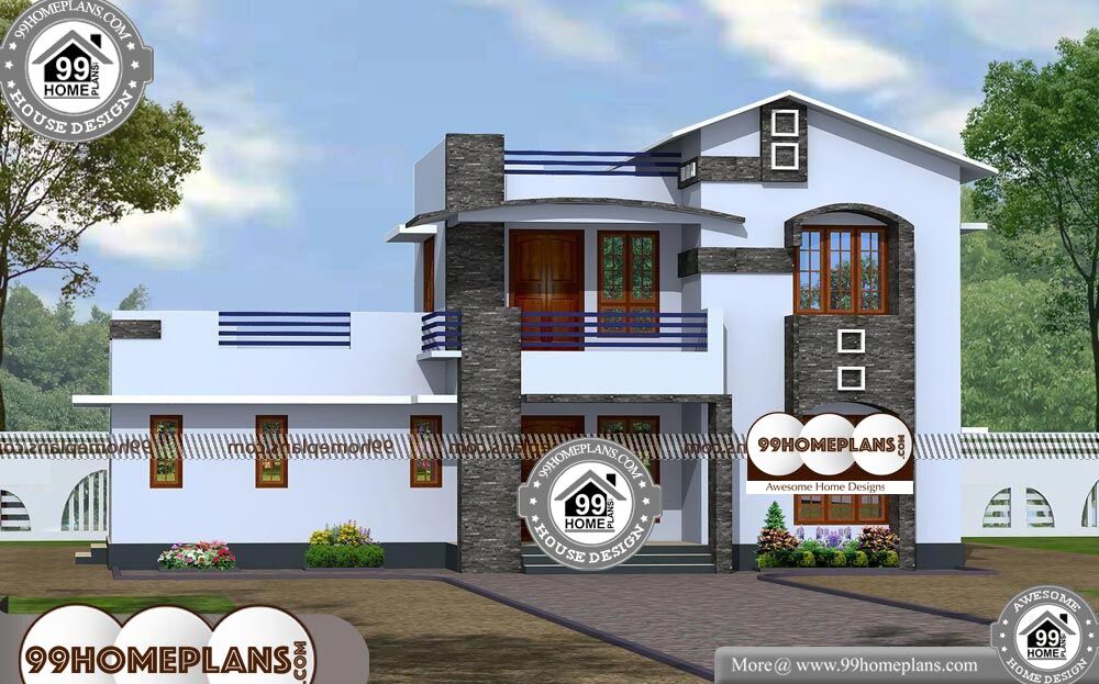 Double Floor Home Design - 2 Story 2151 sqft-Home