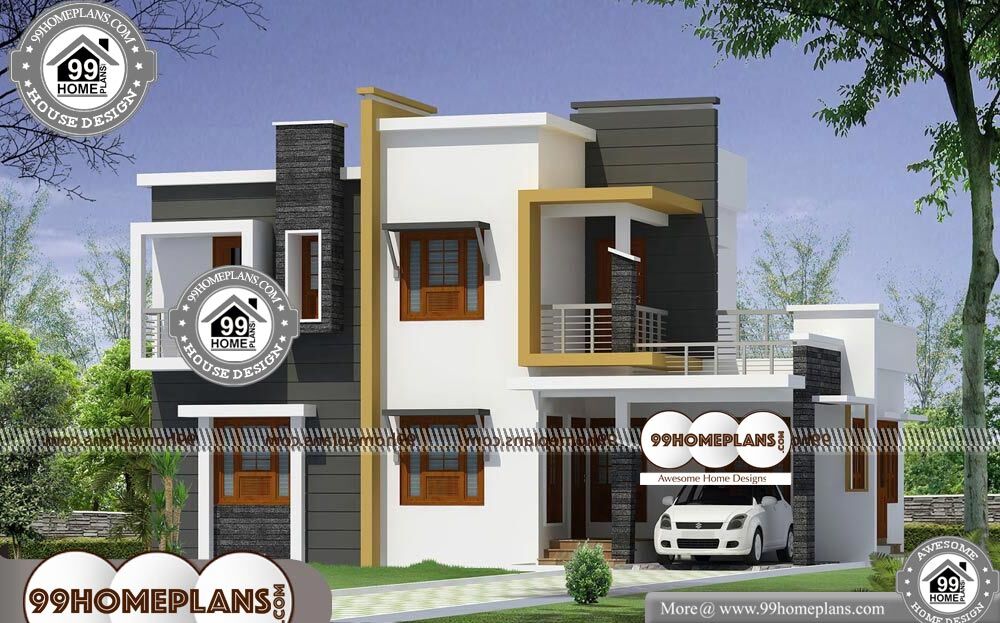 Double Storey House Plans - 2 Story 1772 sqft-Home
