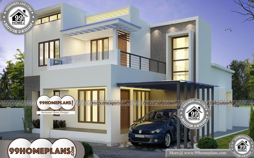 Floor Plan Two Story House - 2 Story 1767 sqft-HOME