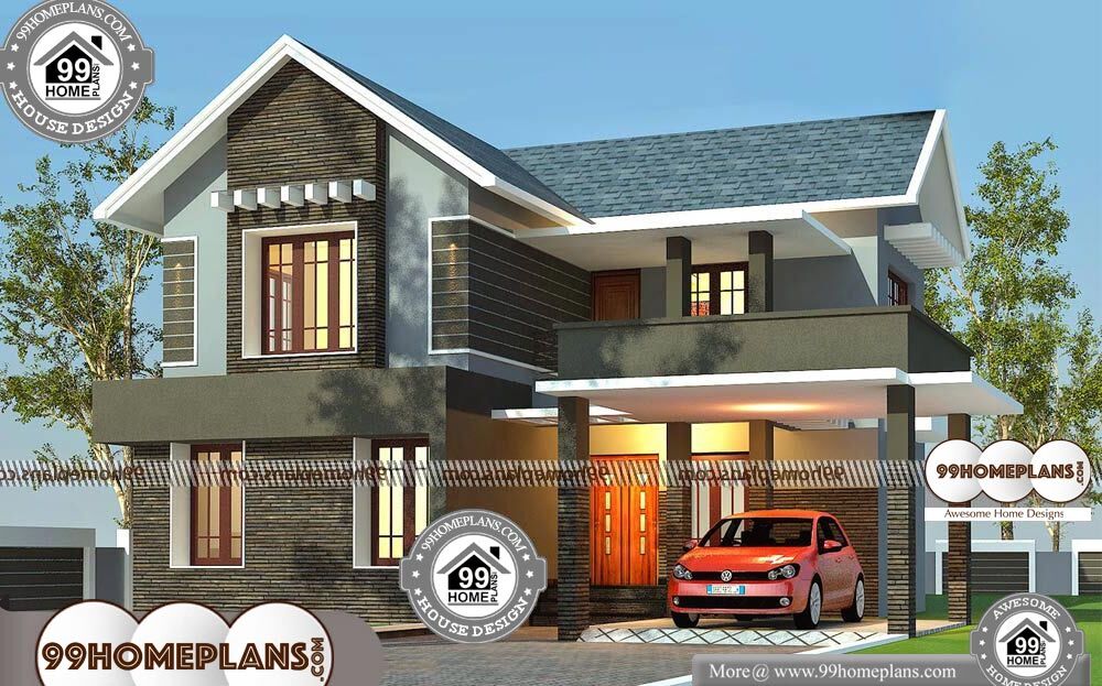 Floor Plans Small Homes - 2 Story 2412 sqft-Home