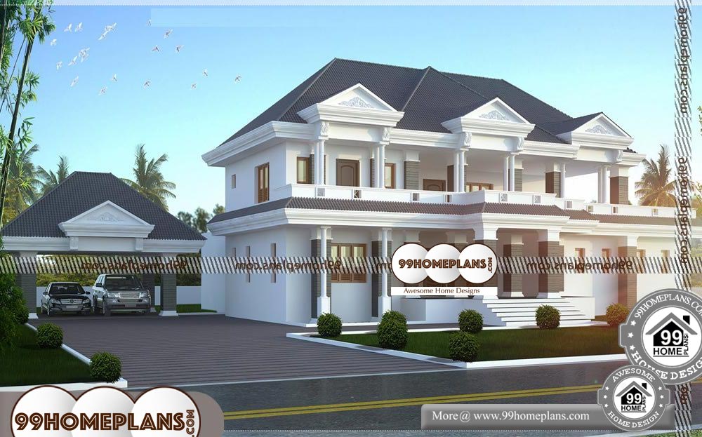 Home Bungalow Design - 2 Story 6460 sqft-HOME