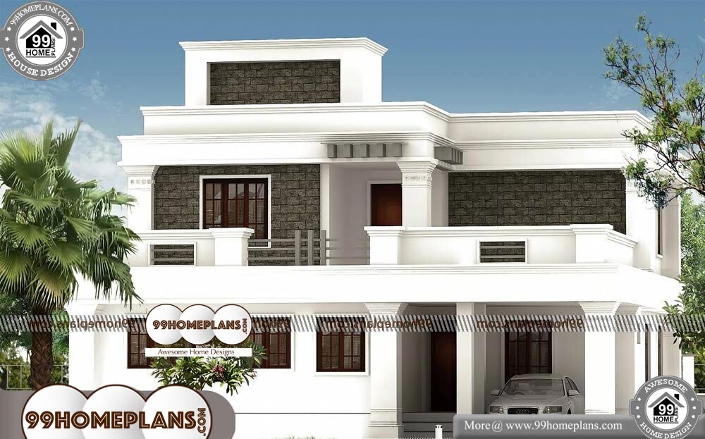 Home Design India Architecture - 2 Story 2417 sqft-HOME