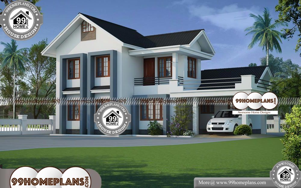 Home Plans Kerala Style 80+ Beautiful Double Storey Houses Collections