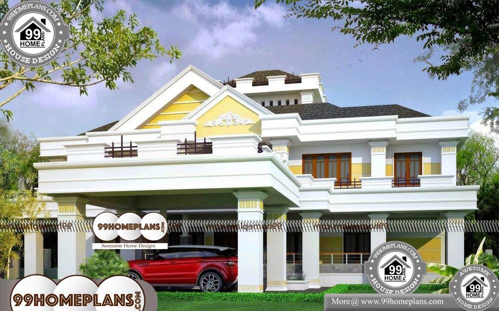House Designs Plans Small House - 2 Story 4235 sqft-HOME
