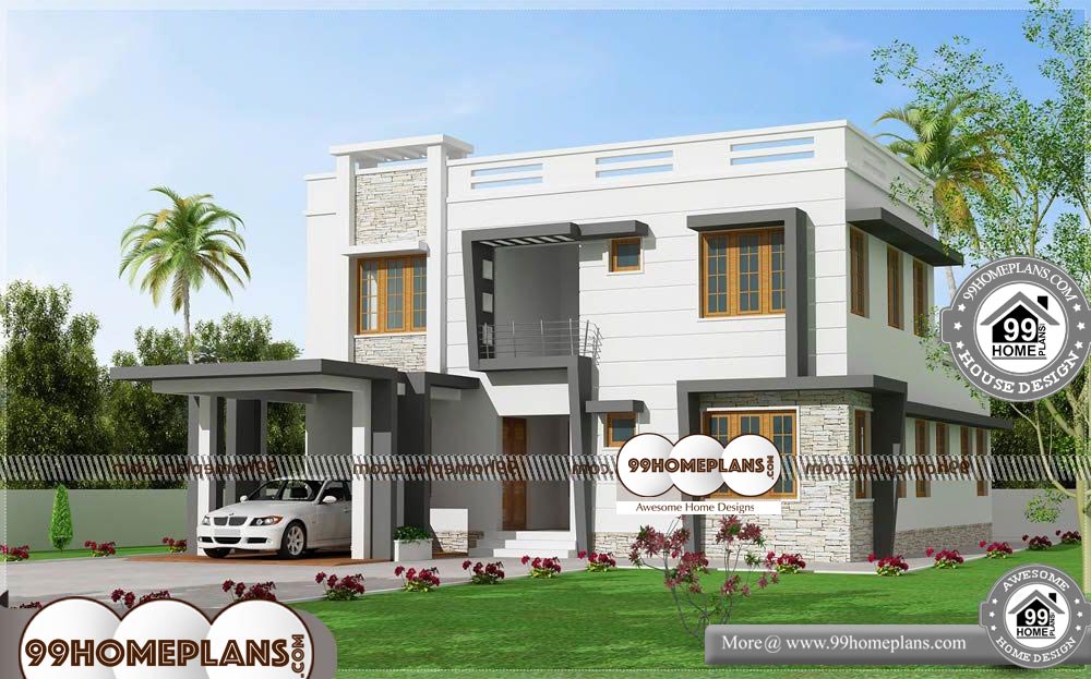 Indian Floor Plans - 2 Story 2450 sqft-Home