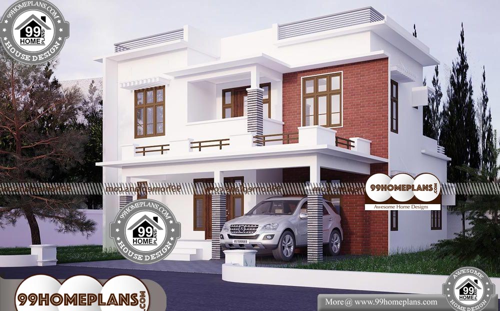 Indian Home Architecture - 2 Story 1742 sqft-Home