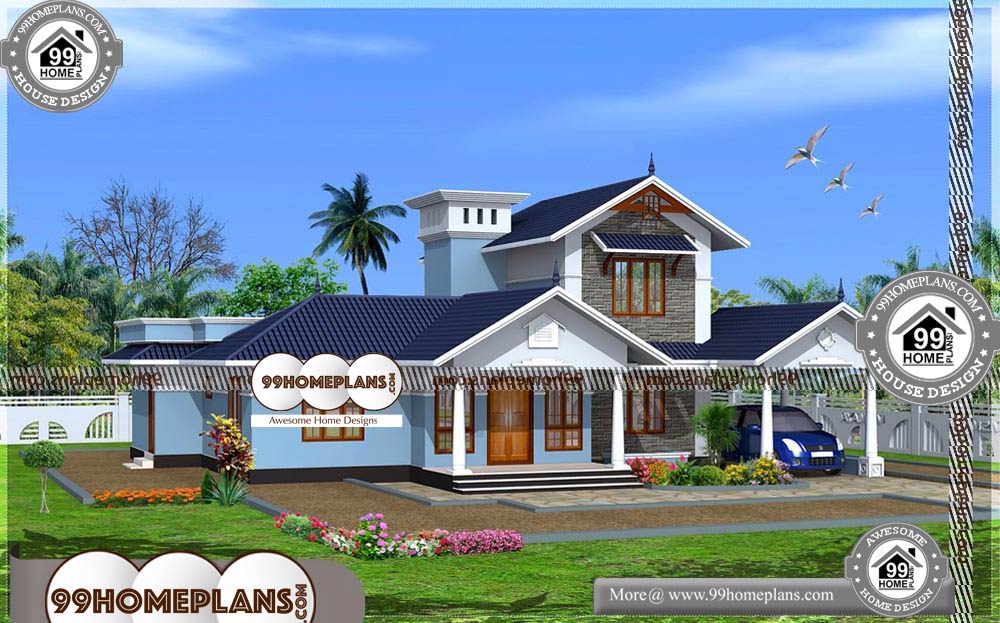 Kerala Home Model - 2 Story 1980 sqft-HOME