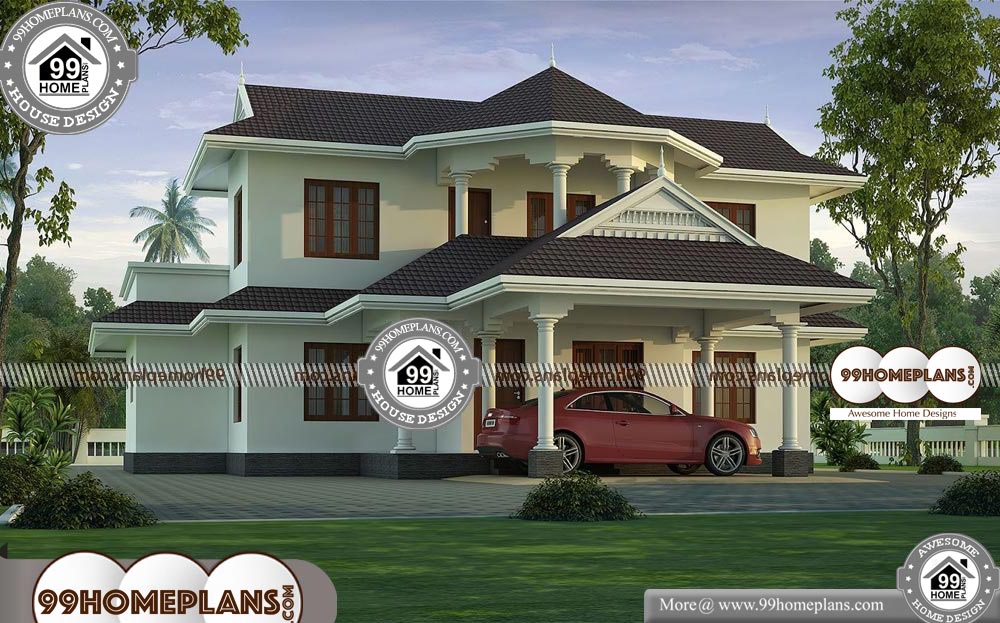 Kerala House Designs Photos - 2 Story 2550 sqft- HOME