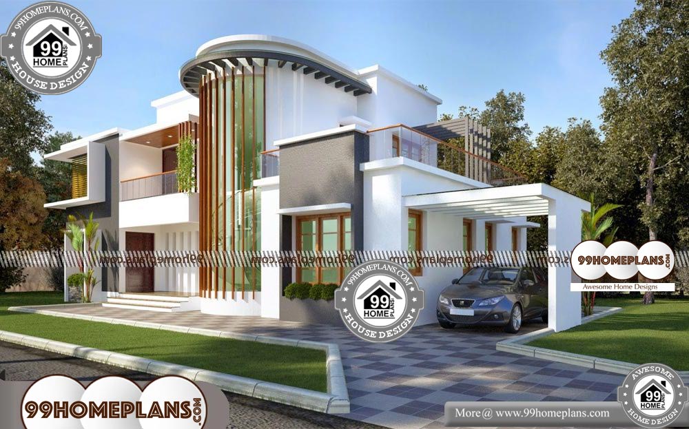 Kerala House Plans and Designs - 2 Story 2367 sqft-HOME