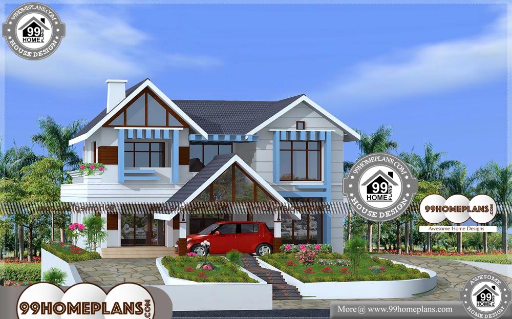 Kerala New House Plans Photos - 2 Story 2481 sqft-HOME