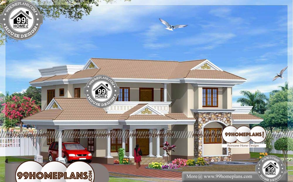 Kerala New Model Homes - 2 Story 2340 sqft-HOME