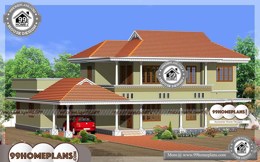 Kerala Style House - 2 Story 2250 sqft-Home