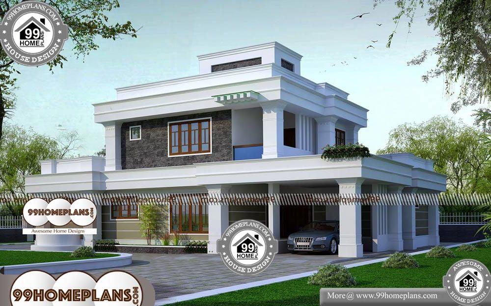 Modern Design Floor Plans - 2 Story 3000 sqft-HOME