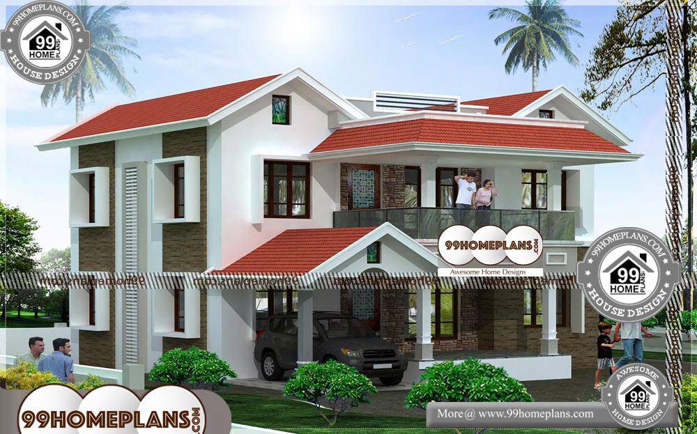 Modern Home Designers - 2 Story 2344 sqft-Home