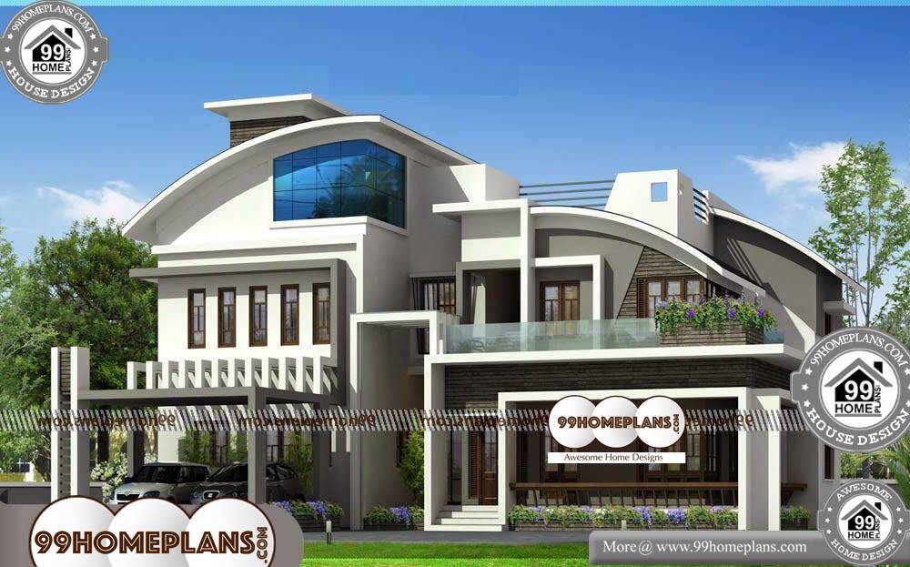 Modern Homes Design - 2 Story 4280 sqft - Home